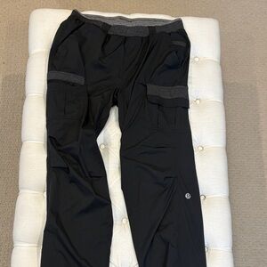 lululemon athletica Black Cargo Pants winter